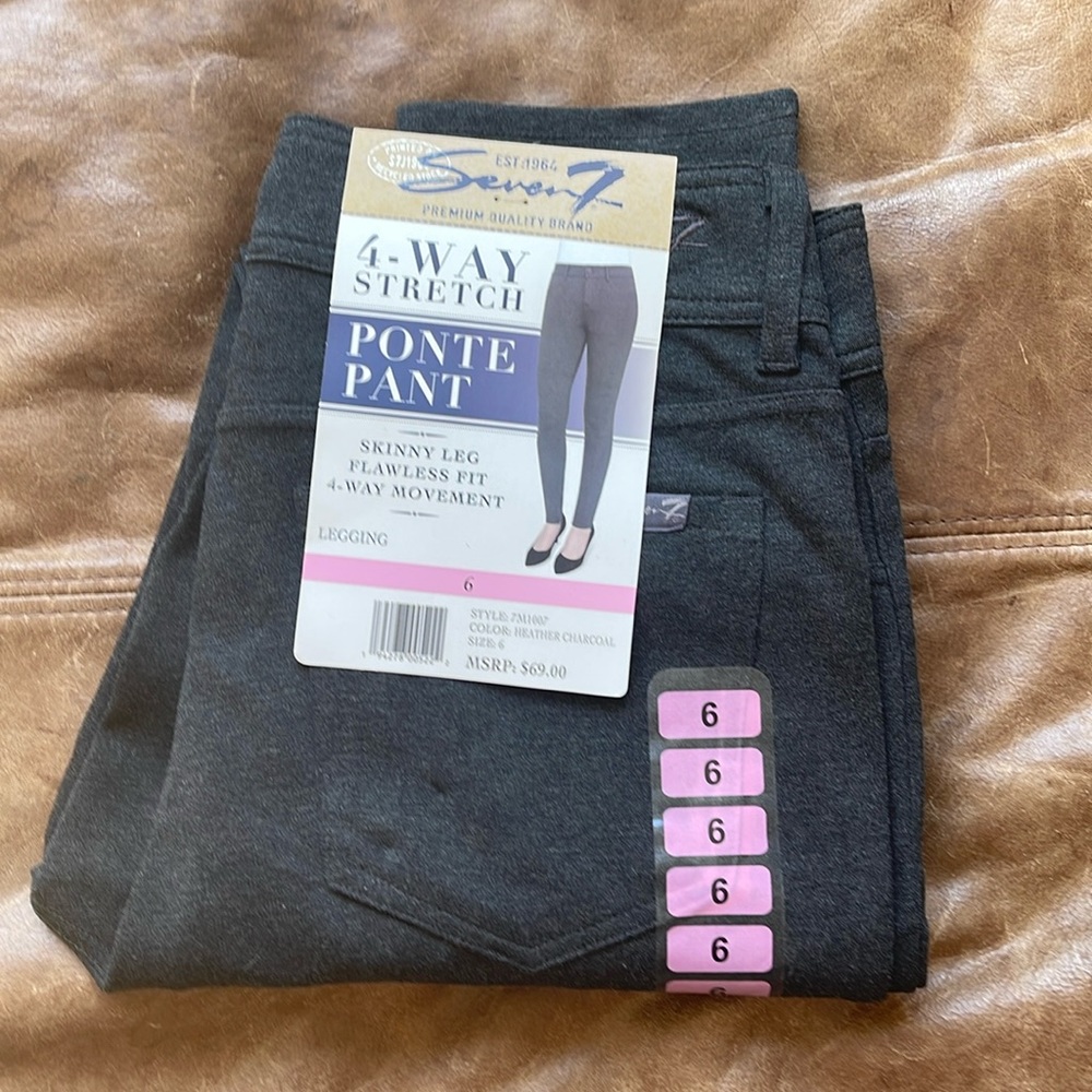 Seven BNWT 4 way stretch skin leg leggings size 6 or 8- sold. Size 12 available